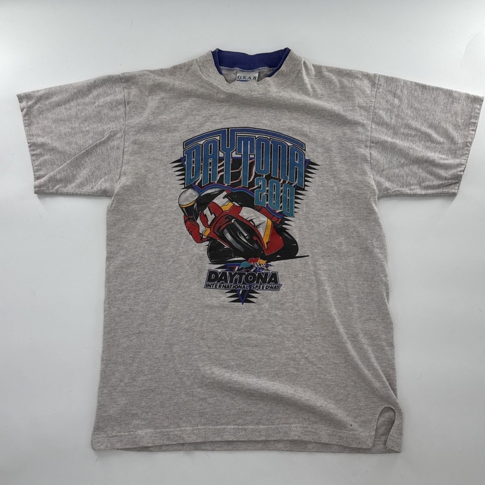 Vintage 1990's Daytona 200 International Speedway Motorcycle Size Medoum Shirt